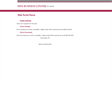 Tablet Screenshot of omniportal.aiico.com